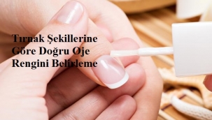 Tırnak Şekillerine Göre Doğru Oje Rengini Belirleme