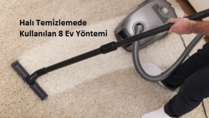 Halı Temizlemede Kullanılan 8 Ev Yöntemi