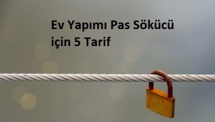 Ev Yapımı Pas Sökücü için 5 Tarif