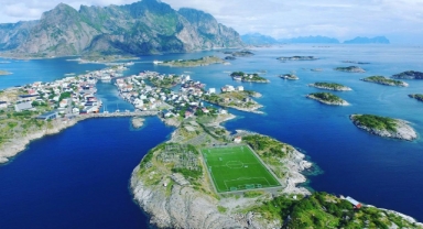 Dünyanın En Güzel Stadyumu Henningsvaer Stadyum