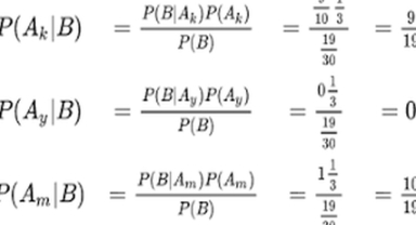 Bayes Teoremi Hakkında