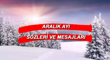 Aralık Ayı Sözleri