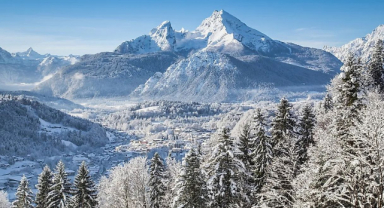 Bavyera Alpleri Almanya'nın Doğal Güzelliği