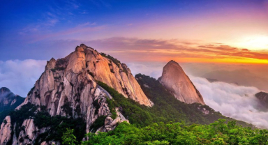 Bukhansan Ulusal Parkı Seul'un Doğal Cennet Köşesi