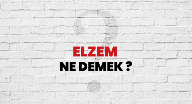Elzem Ne Demek?