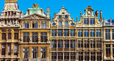 Grand-Place Brüksel'deki Loncalar