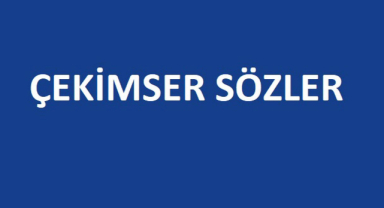 Çekimserlik Sözleri
