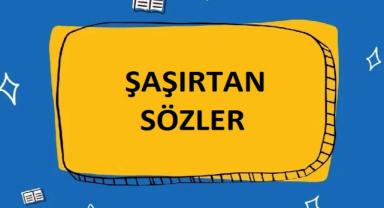 Şaşırtan Sözler