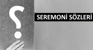 Seremoni Sözleri