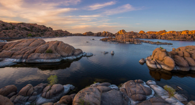 Watson Gölü Arizona'nın Muhteşem Rezervuarı