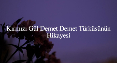 Kırmızı Gül Demet Demet Türküsünün Hikayesi