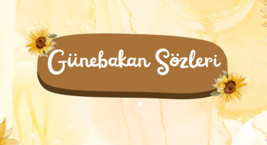 Günebakan İle İlgili Sözler