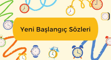 Yeni Başlangıç Sözleri