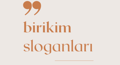 Birikim Sloganları