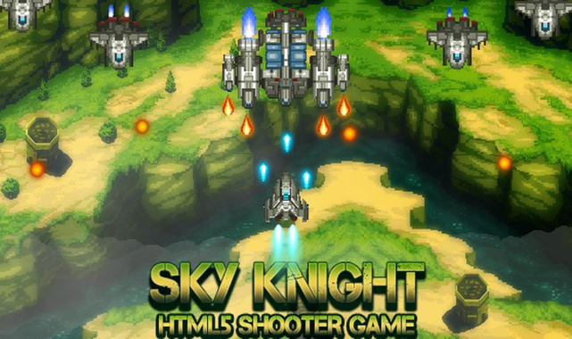 Sky Knight: Retro Tarzda Düşmanlara Karşı Heyecanlı Bir Savaş!