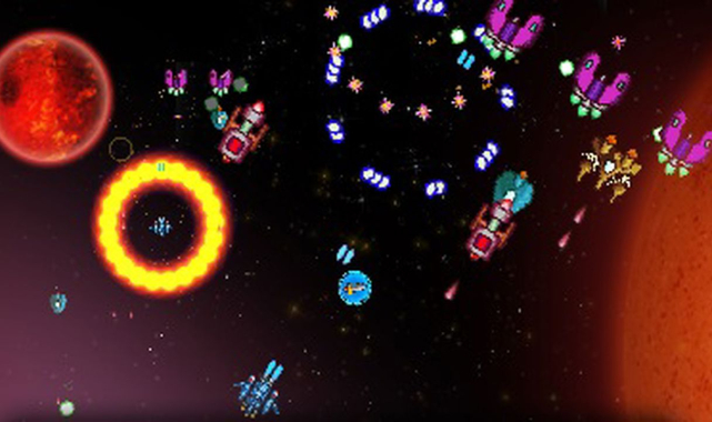 Spaceship Survival Shooter: 15 Dalga ve Epik Boss Savaşı