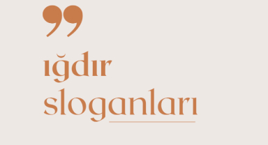 Iğdır İle İlgili Sloganlar