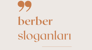 Berber İçin Sloganlar