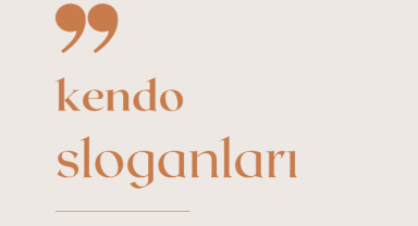 Kendo İle İlgili Sloganlar