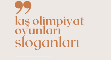 Kış Olimpiyat Oyunları İle İlgili Sloganlar