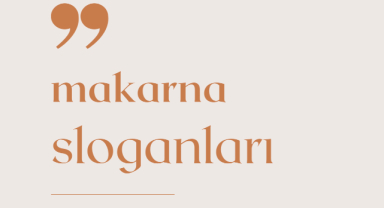 Makarna Sloganları