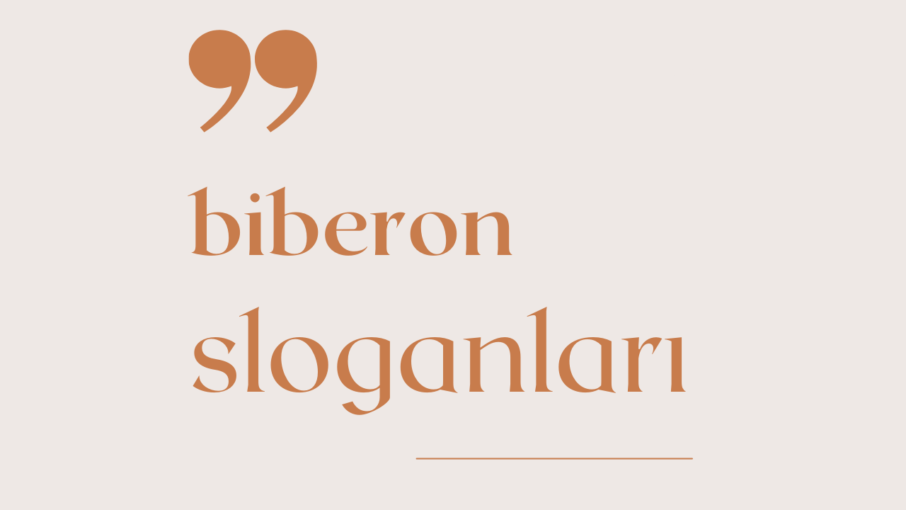 Biberon İle İlgili Sloganlar