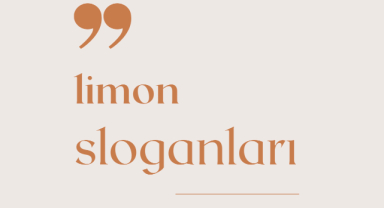 Limon İle İlgili Sloganlar