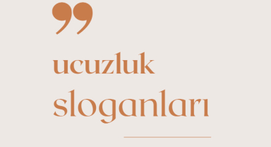 Ucuzluk İle İlgili Sloganlar