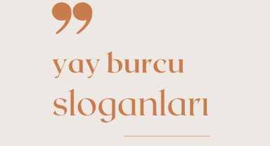 Yay Burcu Sloganları