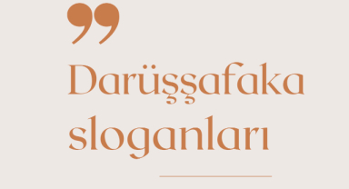 Darüşşafaka İle İlgili Sloganlar