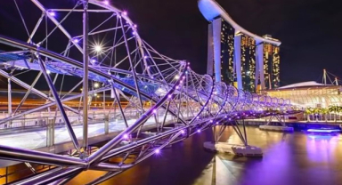 Helix Köprüsü: Singapur’un DNA Sarmalından İlham Alan Mimari Harikası