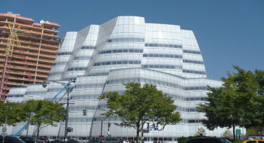 New York'taki IAC Binası: İnteraktif Dijital Dünyanın Yenilikçi Merkezi