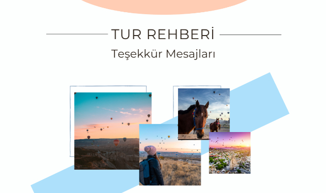 Tur Rehberine Teşekkür Mesajları