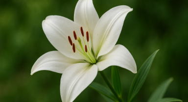 Zambak Çiçeği: Asaletin, Saflığın ve Zarafetin Simgesi