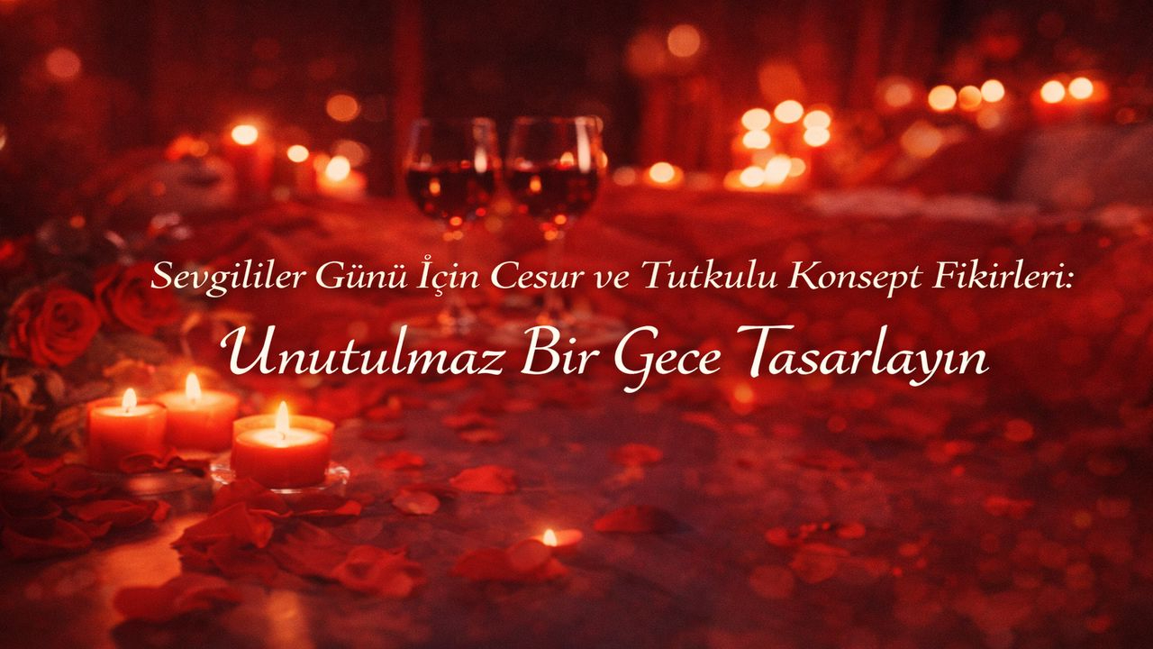 Sevgililer Günü İçin Cesur ve Tutkulu Konsept Fikirleri: Unutulmaz Bir Gece Tasarlayın