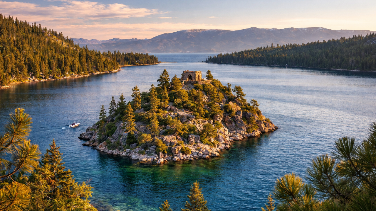 Tahoe Gölü’ndeki Gizemli Ada: Fannette Island