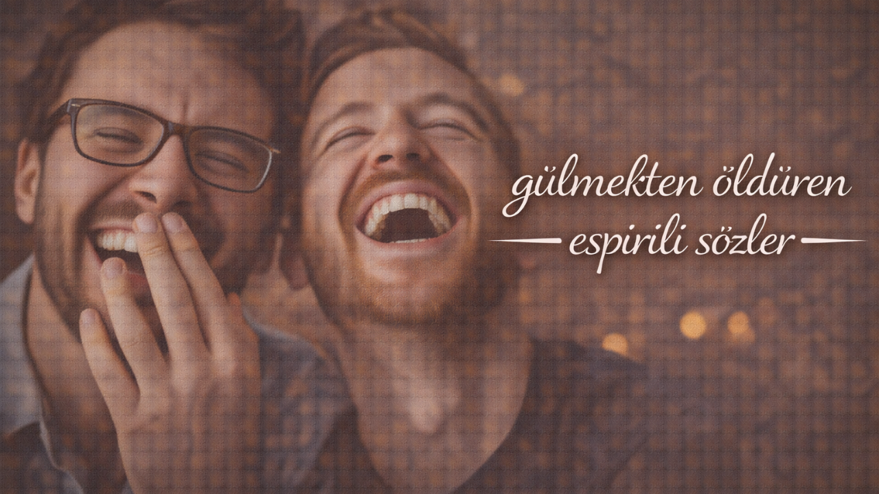 Gülmekten Öldüren Esprili Sözler