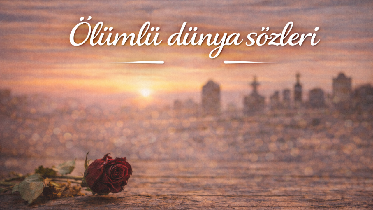 Ölümlü Dünya Sözleri