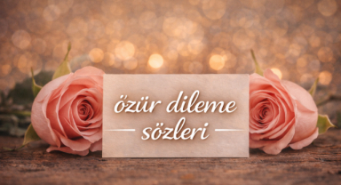 Özür Dileme Sözleri