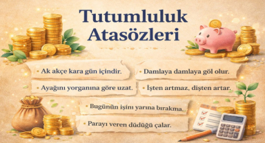 Tutumluluk ile ilgili Atasözleri