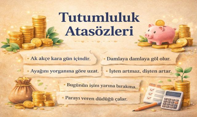 Tutumluluk ile ilgili Atasözleri