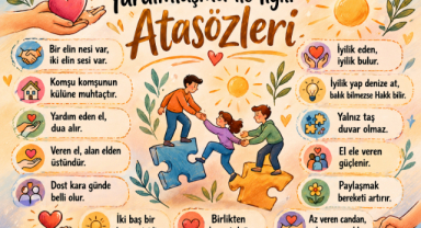 Yardımlaşma ile İlgili Atasözleri