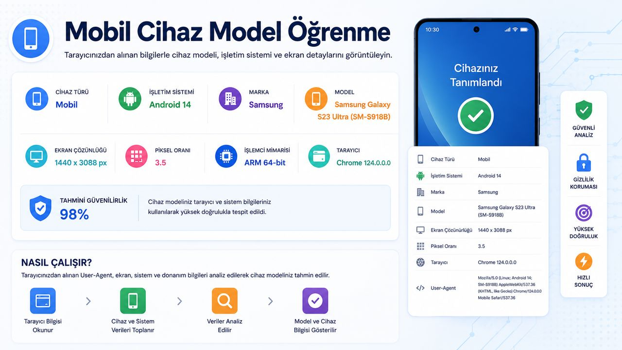 Mobil Cihaz Model Öğrenme Aracı