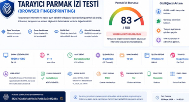 Tarayıcı Parmak İzi (Browser Fingerprinting)